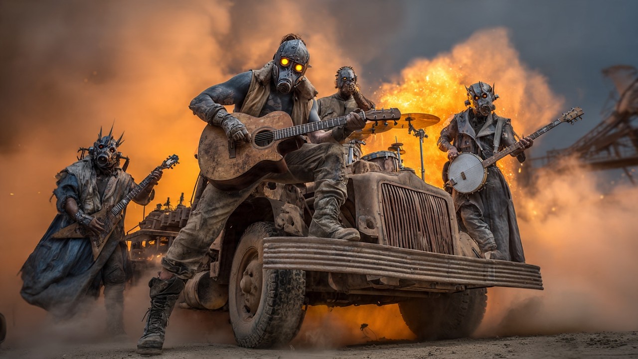 THE HORIZON IS ON FIRE 🔥 | Dark Outlaw Country Rock Anthem