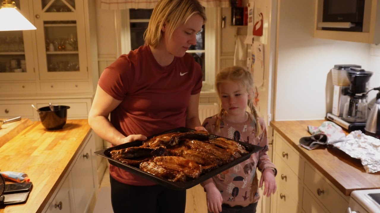 Bästa receptet på revben från vildsvin