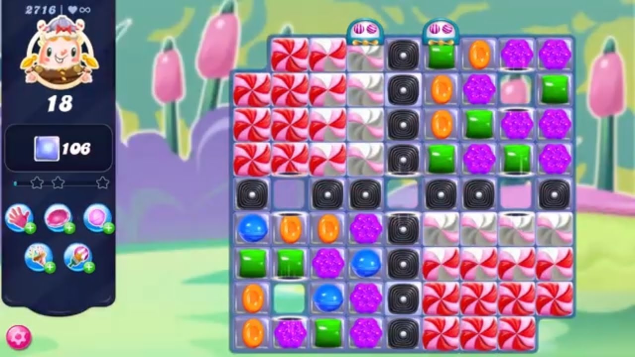Candy Crush Saga LEVEL 2716 NO BOOSTERS (new version)🔄✅