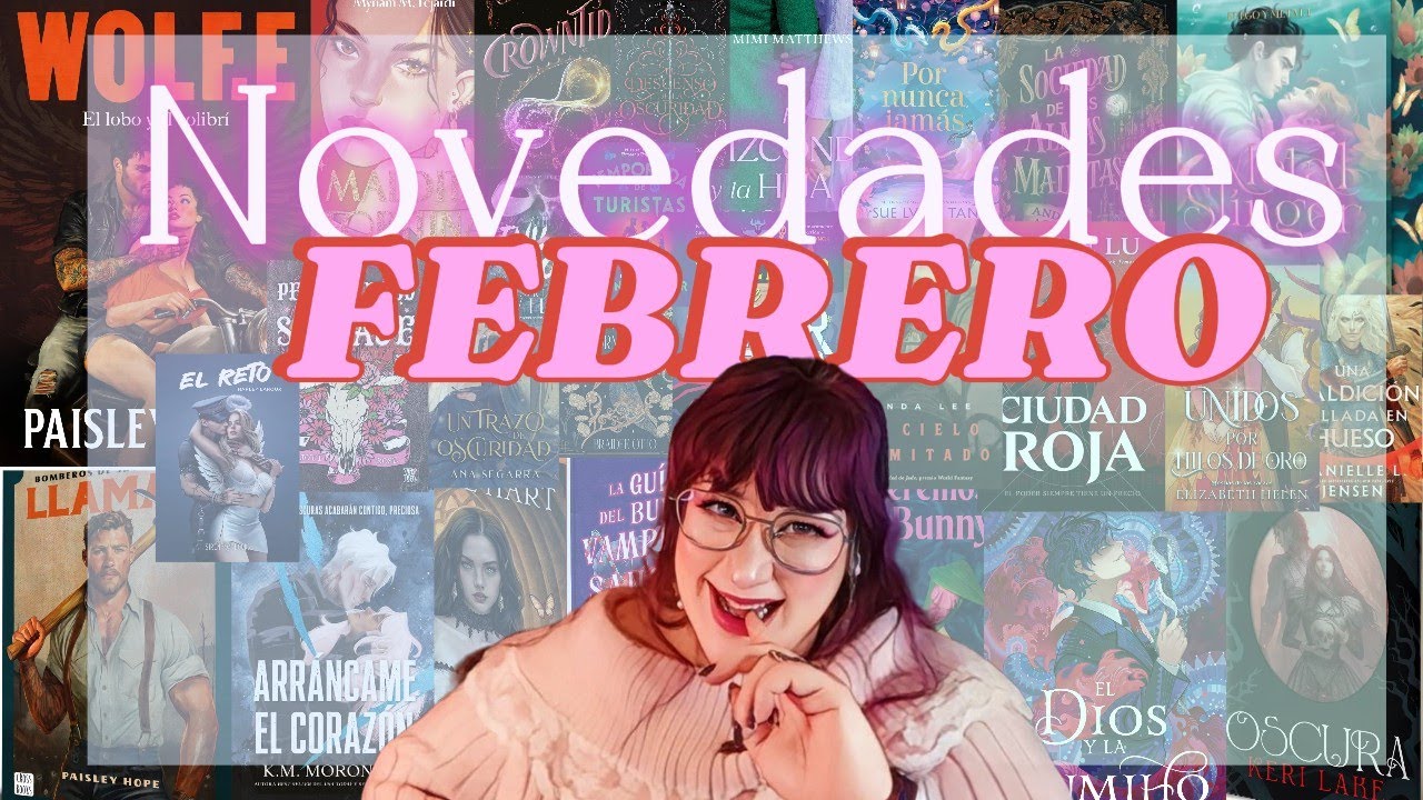 🤩 LIBROS de FEBRERO que no puedes perderte ❤️