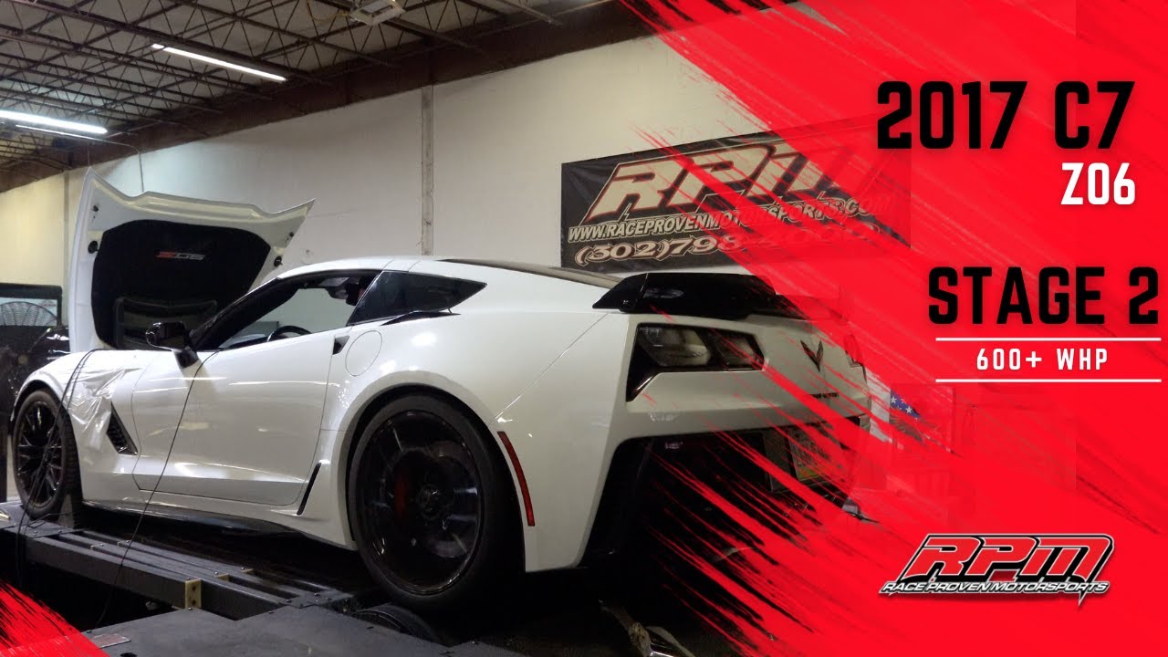 Headers & Air Intake Dyno Before & After!!  C7 Z06