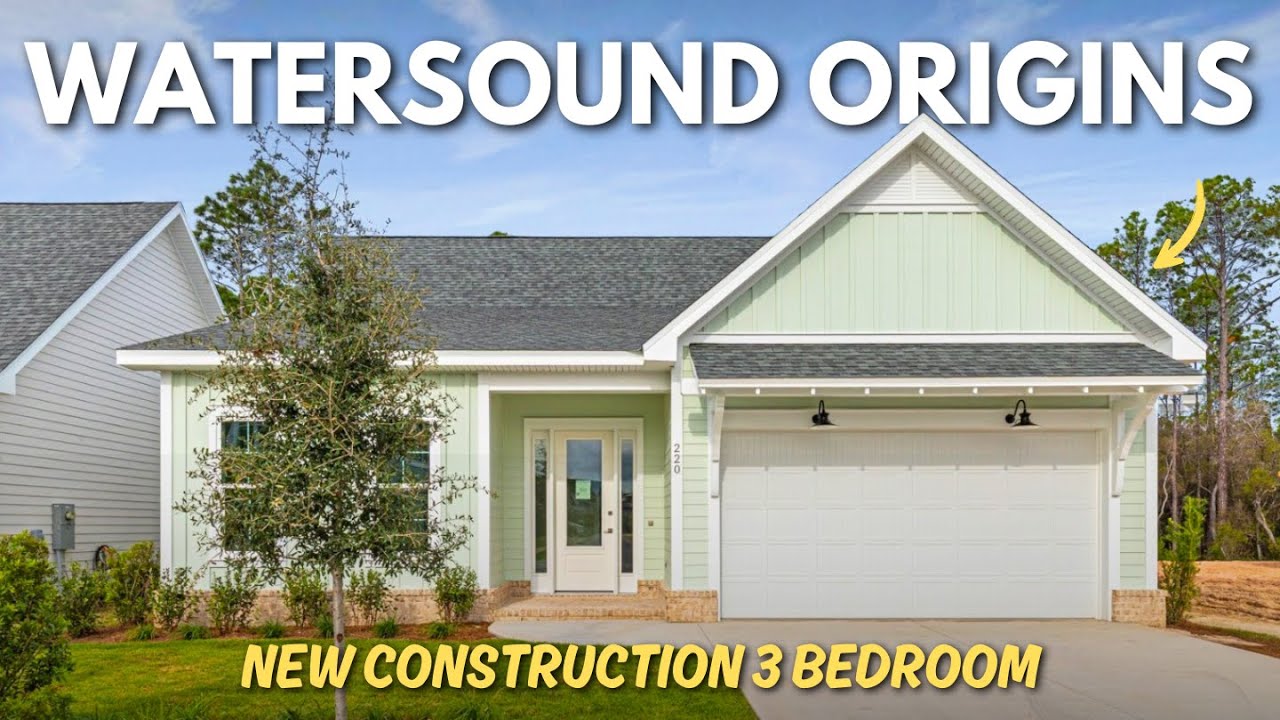 Inside the New Colt Floor Plan at Watersound Origins | Single-Level Build That Actually Works