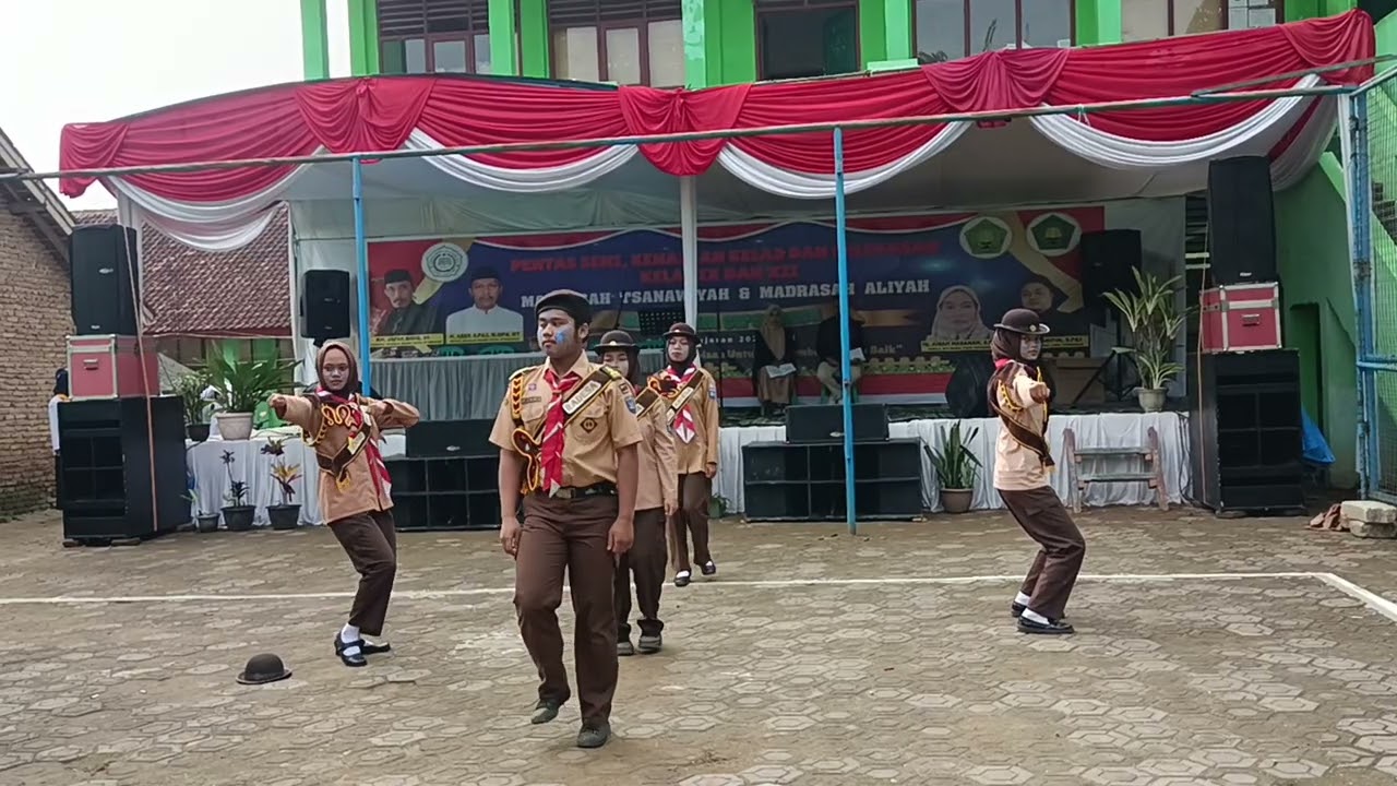 YEL-YEL PRAMUKA AMBALAN JENSU RADESA Di Perpisahan Tahun 2025