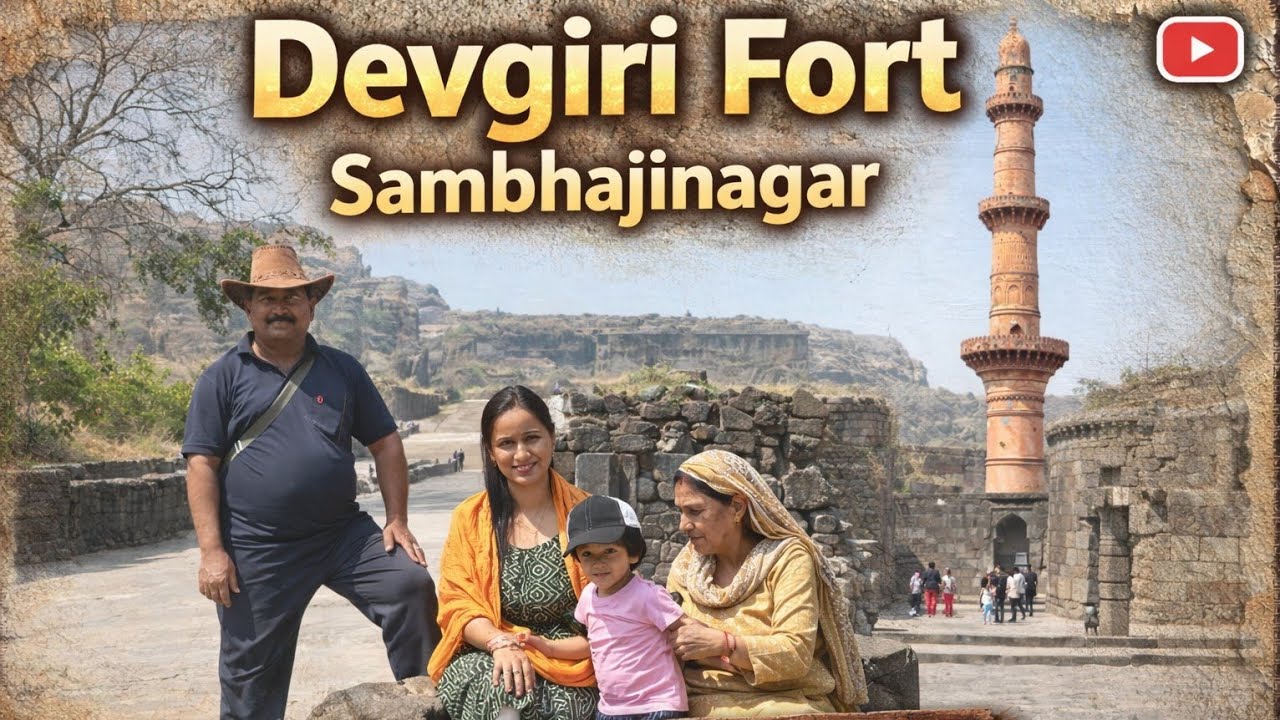Devgiri Fort ||Sambhaji Nagar #devgirifort #trending #familyvlog #aurangabad #maharashtra 