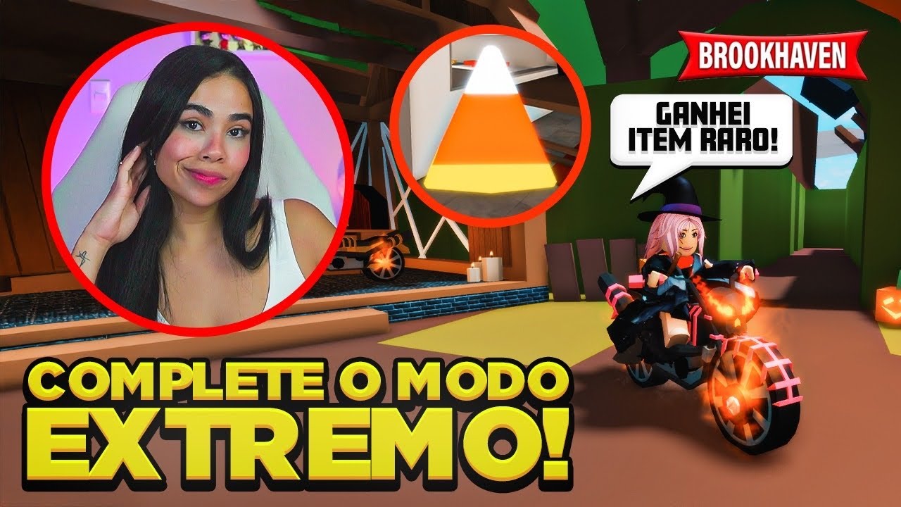 COMO PEGAR OS DOCES MODO EXTREMO HALLOWEEN EM BROOKHAVEN 