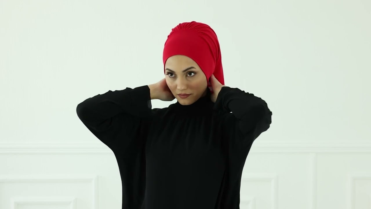 How to wear Chic Instant Turban Headscarf | B-49