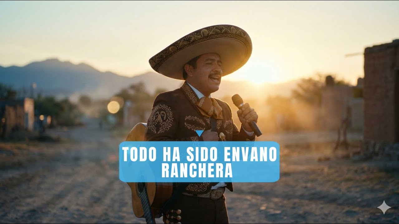 Música mexicana todo ha sido en vano 