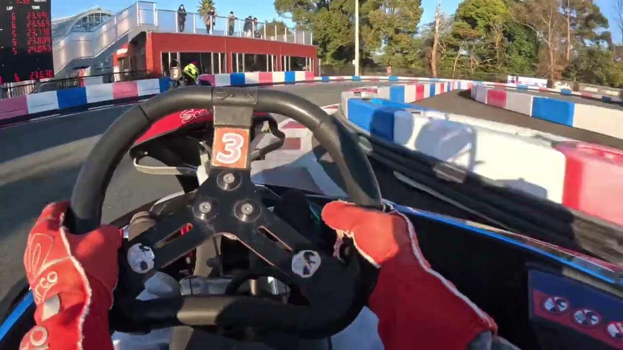 のんほいサーキット 初走行 23.249秒 2024.1.2