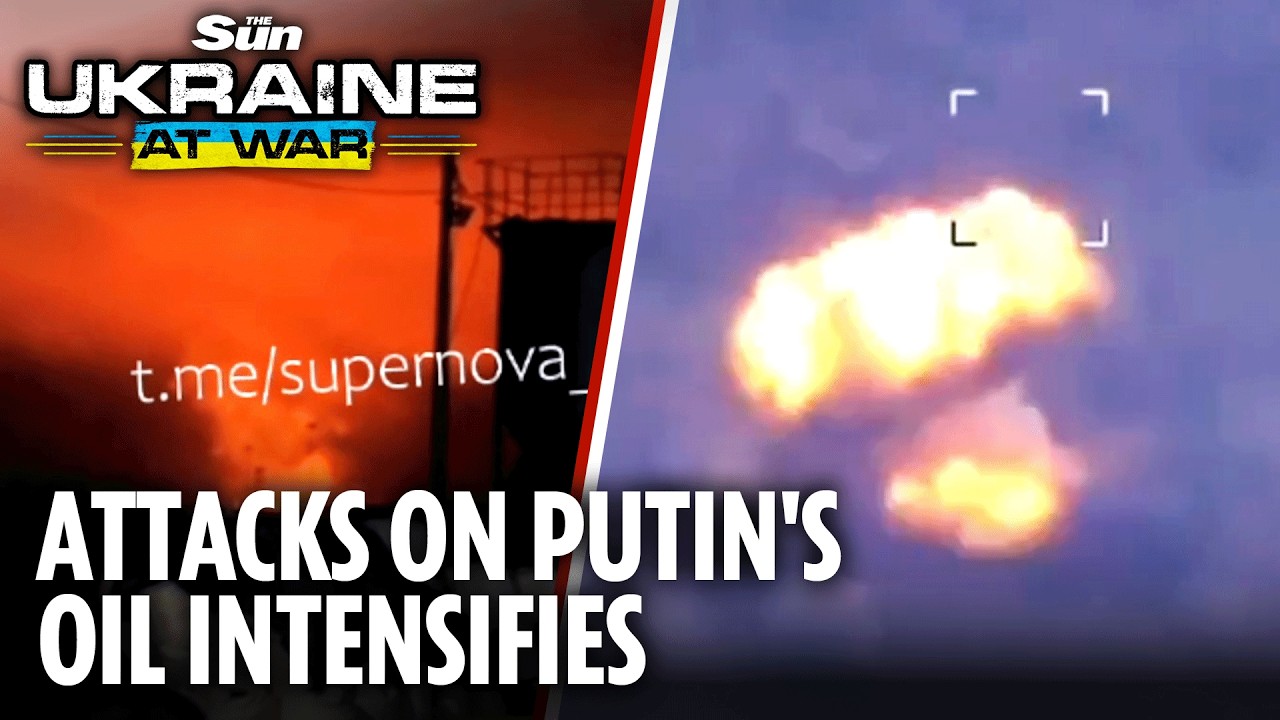 Ukraine strike Russia&rsquo;s largest oil port again with drone attack on Ust-Luga port