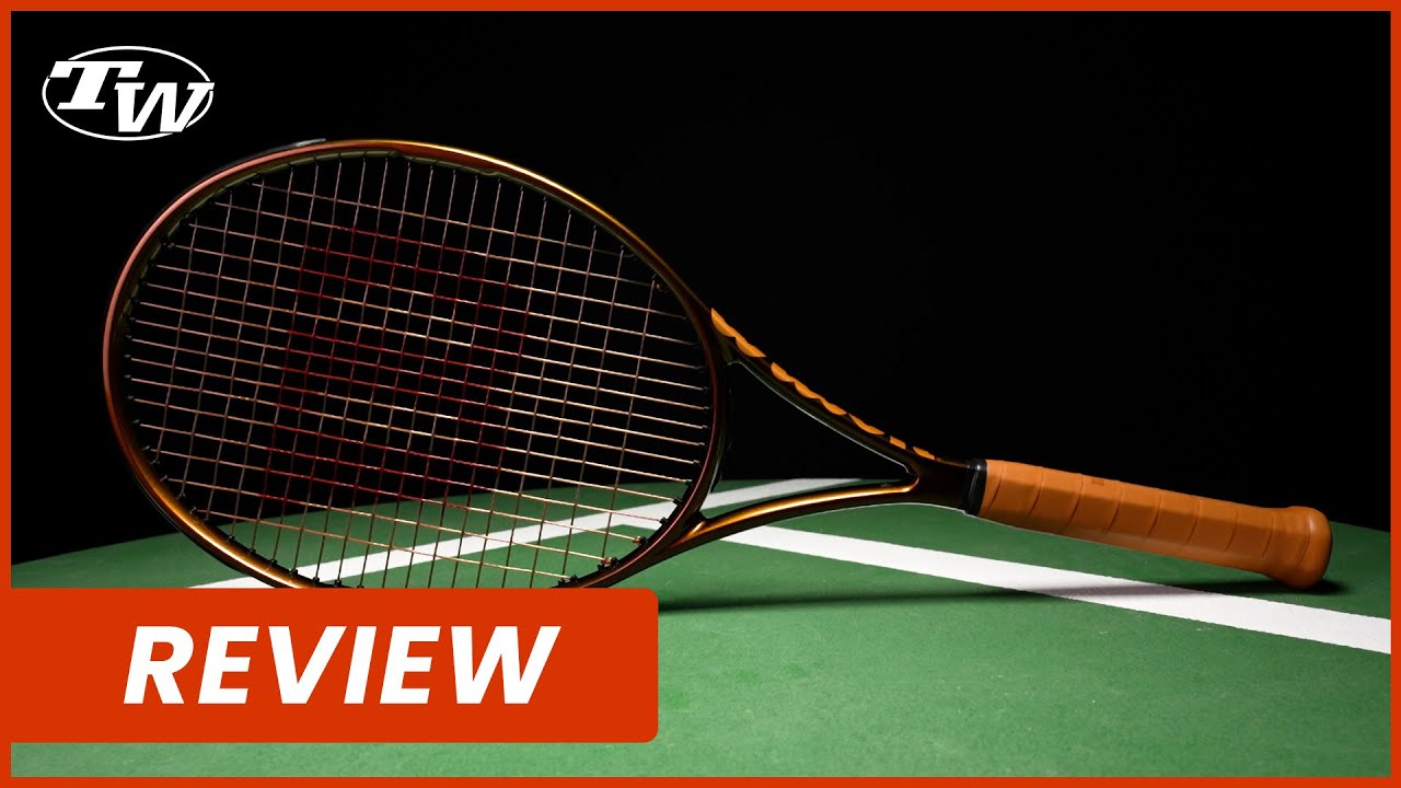 Wilson Pro Staff Six.One 100 v14 Tennis Racquet Review! Forgiving, controllable power & solid feel!