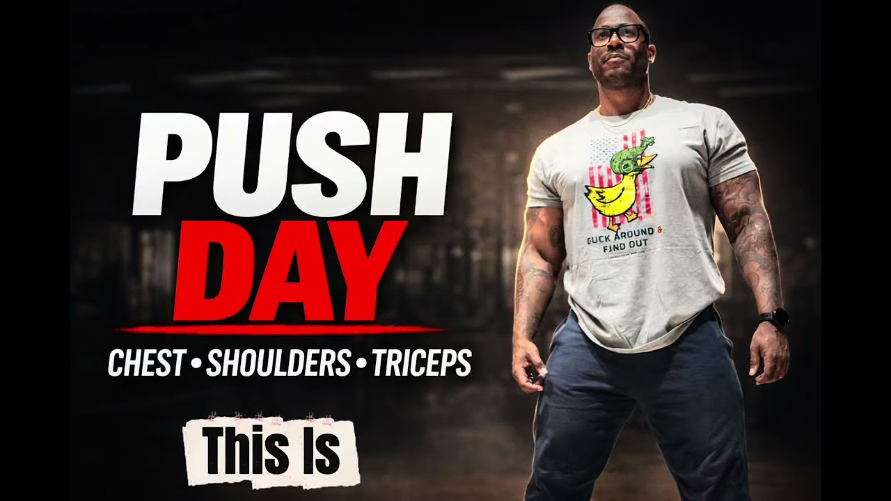 This Push Day Will Build Your Upper Body FAST #PushDay#ChestWorkout#ShoulderWorkout