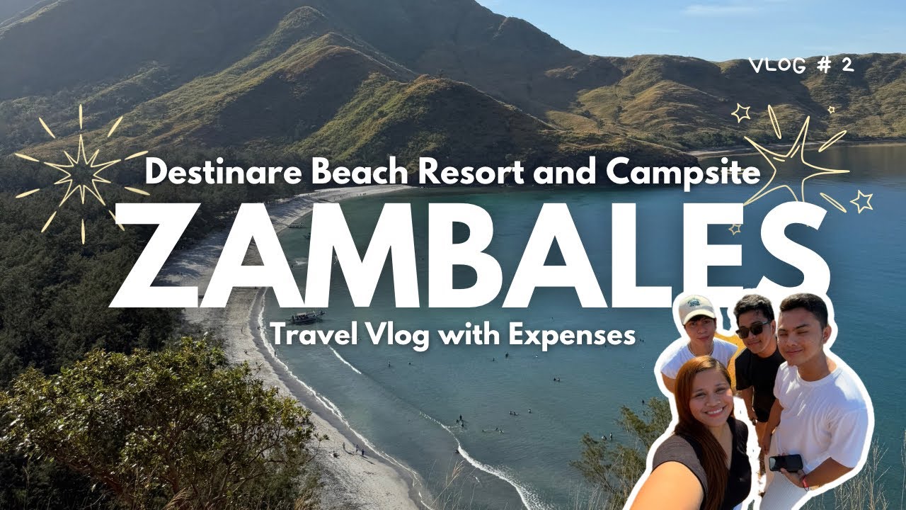 Anawangin Zambales 2025 🌊 — Destinare Beach Resort w/ Expenses | Cristine Buenas