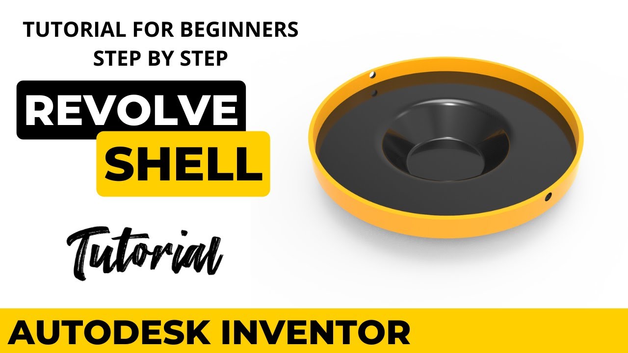 Autodesk Inventor 2026 Tutorial For Begginers - Exercise 6  Shell