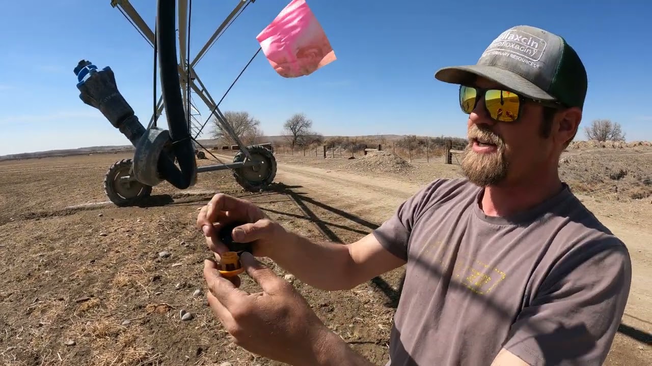 Saving H2o,  Center Pivot Irrigation -  vs flood irrigation, Wyoming Lifestyle Wyoming 307-24-7   4K