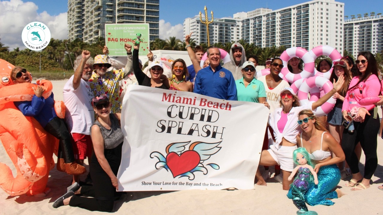 Clean Miami Beach on Channel 10 - Cupid Splash returns, raising funds and awareness for Biscayne Bay