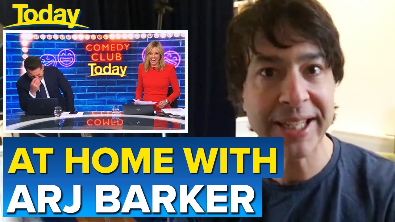 Arj Barker's drinking joke hits home with Karl | Today Show Australia