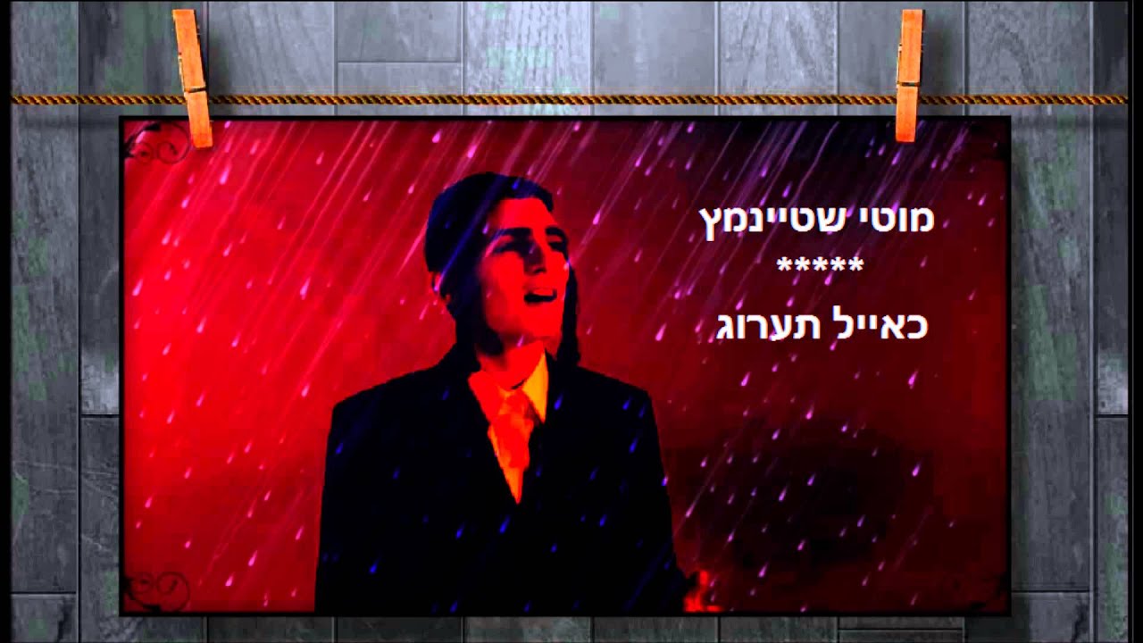 מוטי שטיינמץ כאייל תערוג