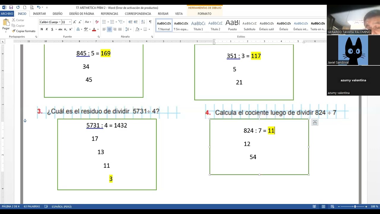 ARITMETICA PRIM 2 16/02/26 VACACIONAL