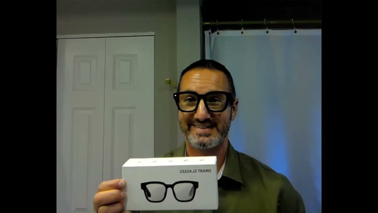 AMZISH-AI Smart Glasses with Camera, 1080P Video Recording, Translation, Audio it does it all!