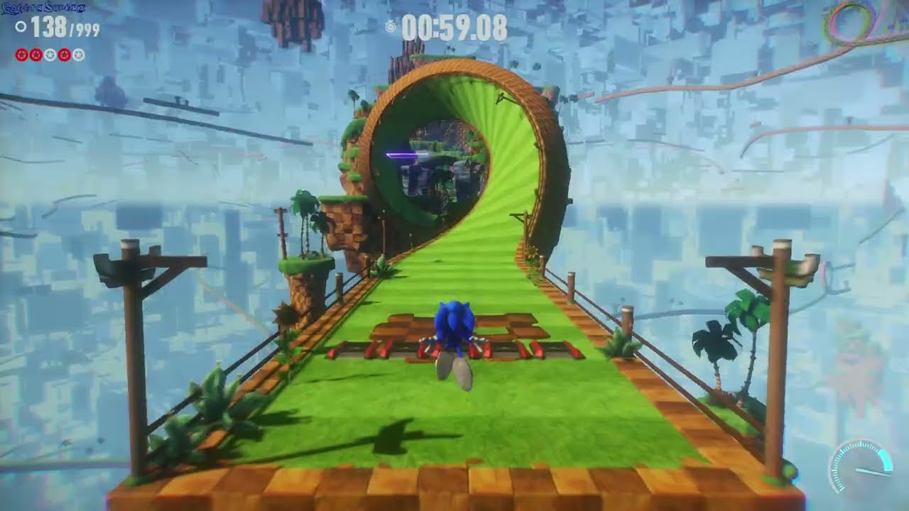 Sonic Frontiers gameplay - GogetaSuperx