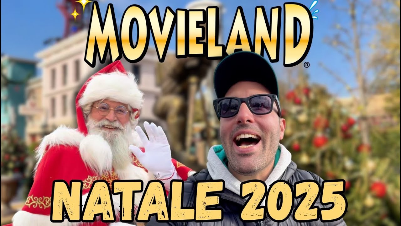 🎄NATALE all’IMPROVVISO a MOVIELAND 2025 🎅 – Geniale o follia?