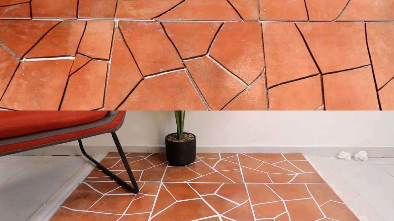 Excellent Floor Design Ideas using Broken Tiles!!