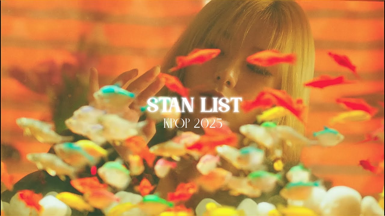 my updated kpop stan list!! || 2025