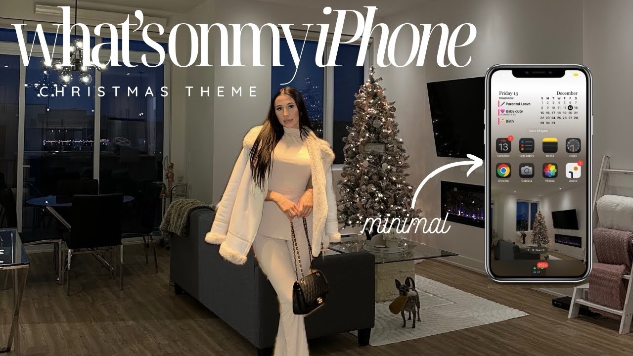 WHAT’S ON MY IPHONE *CHRISTMAS, DARK AESTHETIC* | itsactuallyak