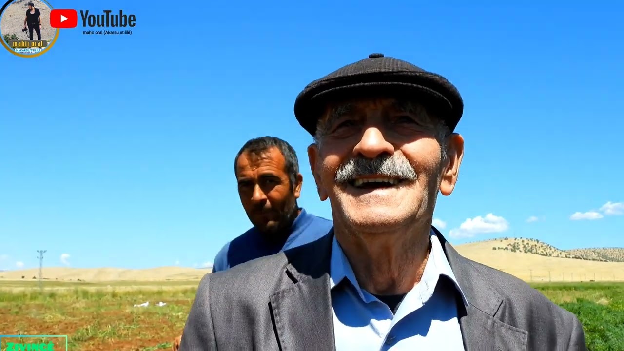 225- APÊ MUSA ANTER'İN DOĞDUĞU KÖY OLAN ESKİ MAĞARA ( ZİVİNGÊ) KÖYÜNDEN NOHUT TOPLAMA EKİBİ ÇEKİMİM