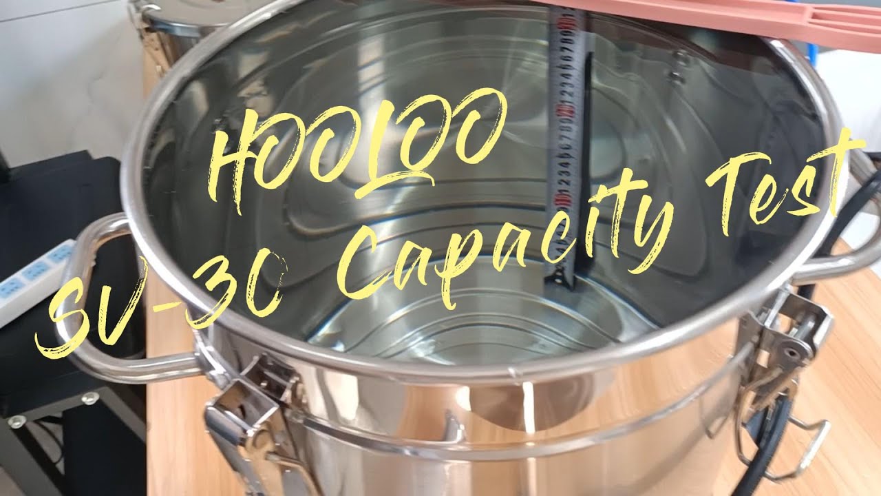 HOOLOO SV30 Volume Test