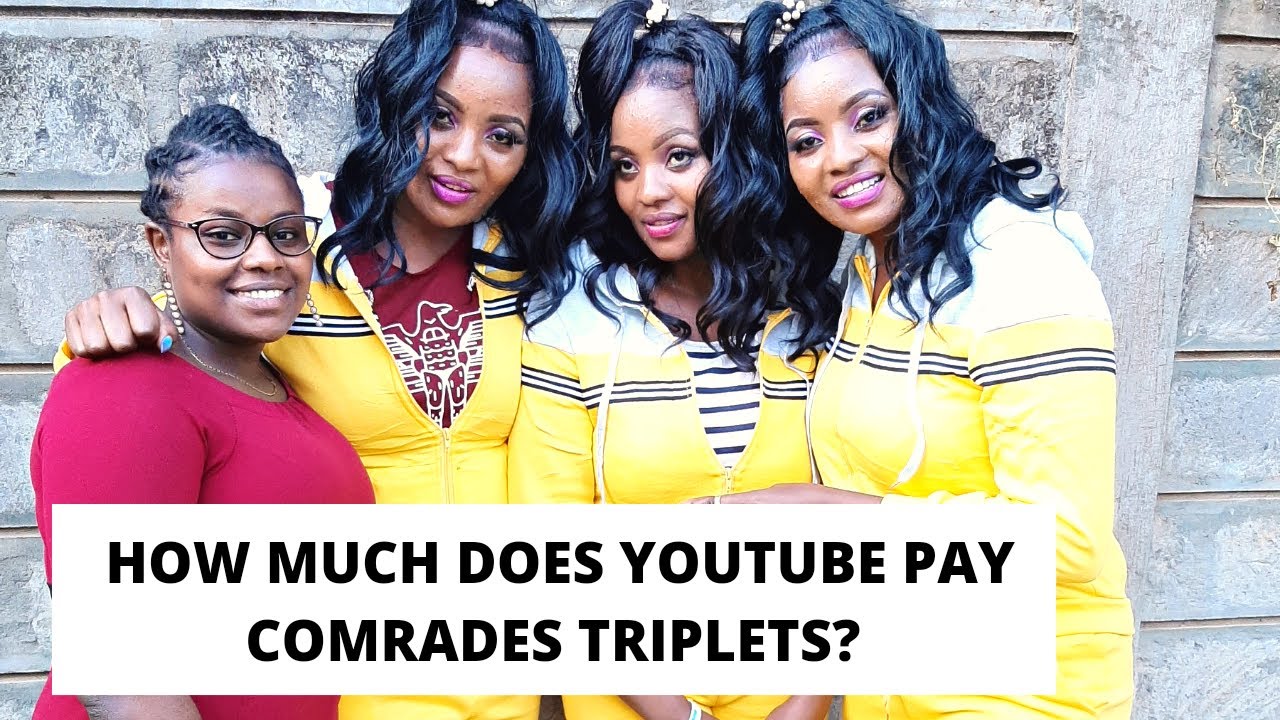 COMRADES TRIPLETS REVEAL HOW THEY WENT VIRAL DOING SCARY PUBLIC PRANKS ON YOUTUBE /How much money?