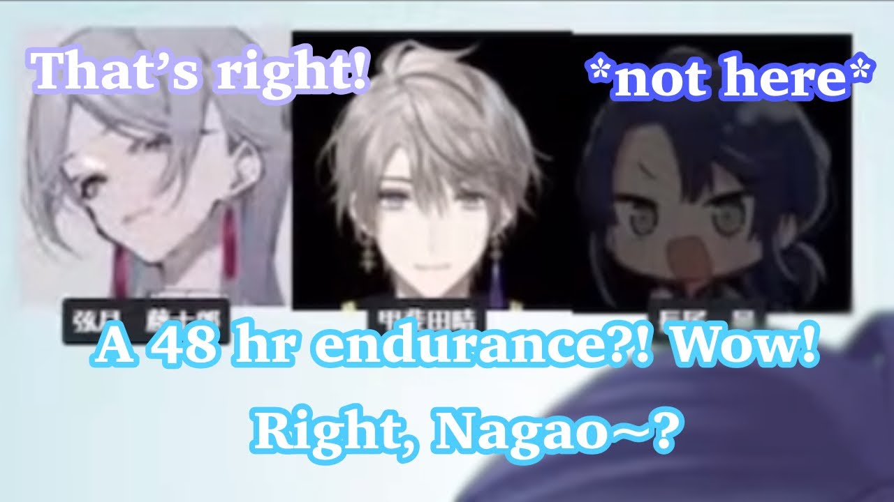Genzuki and Kaida fooling around when Nagao is away [Nagao / Genzuki / Kaida / Nijisanji ] (eng sub)