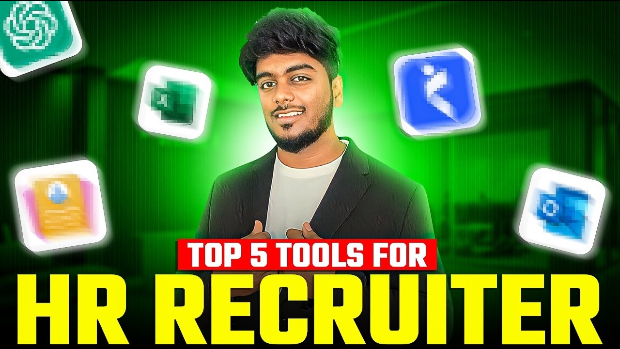 Top 5 tools to become an HR recruiter🔥