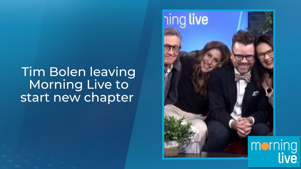 Morning Live co-anchor Tim Bolen leaving CHCH to start new chapter in career