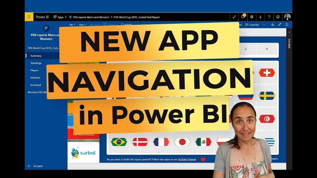 Create stunning and useful apps in Power BI