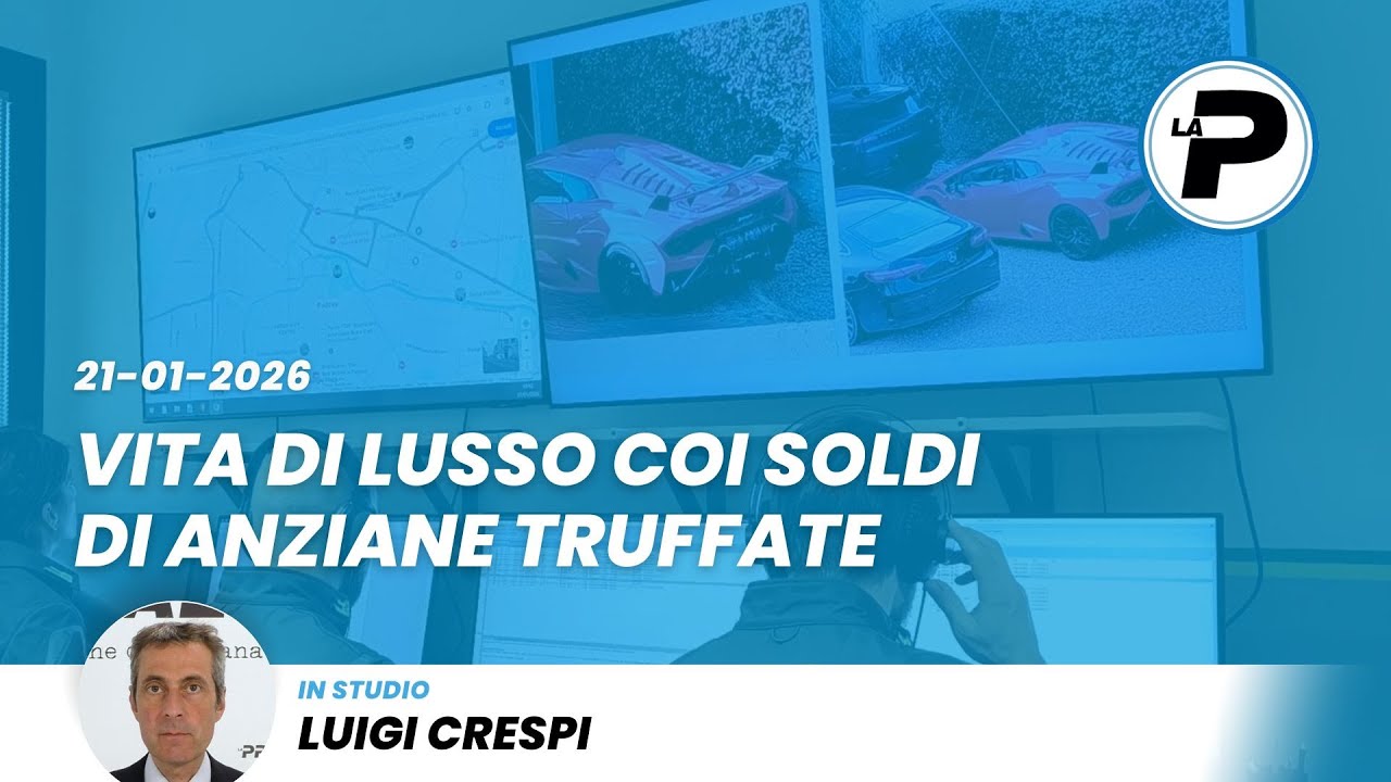 TGPrealpina 21/01/2026 | Vita di lusso coi soldi di anziane truffate