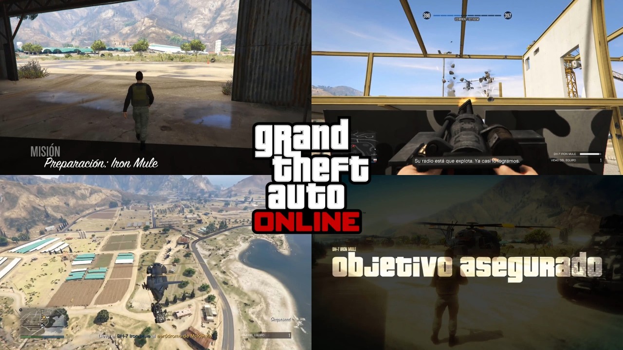 Ангар Маккензи, подготовительная миссия: Iron Mule Gta Online, день 28