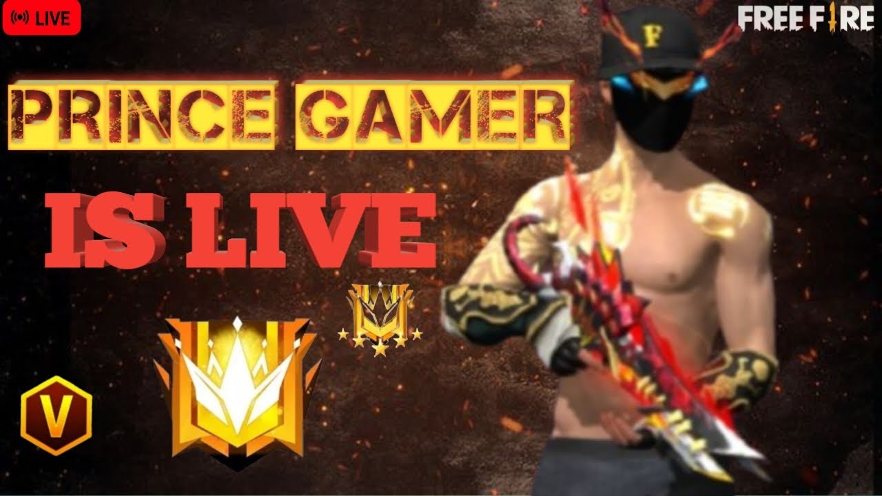BR RANK PUSH 🔥 | Prince Gamer Is Live | Free Fire Max#freefire #princelive #raistar #liverankpush