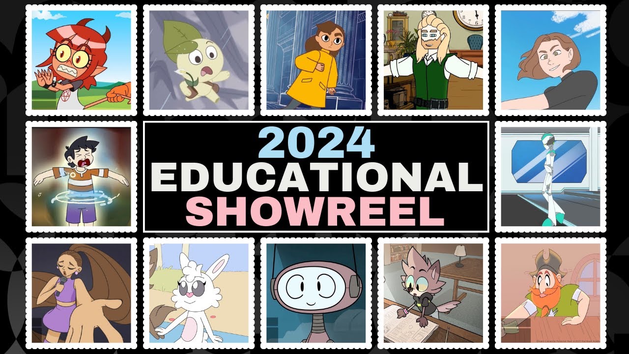 Toon Boom Educational Reel 2024 I Bobine éducative Toon Boom 2024