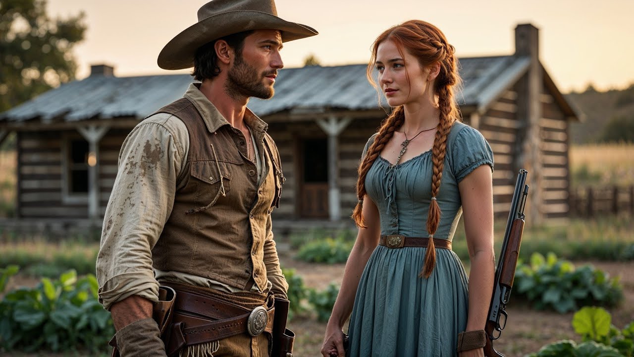 A Cowboy Returned From War To Find His Family Gone, She Was Living Alone In His Abandoned Cabin
