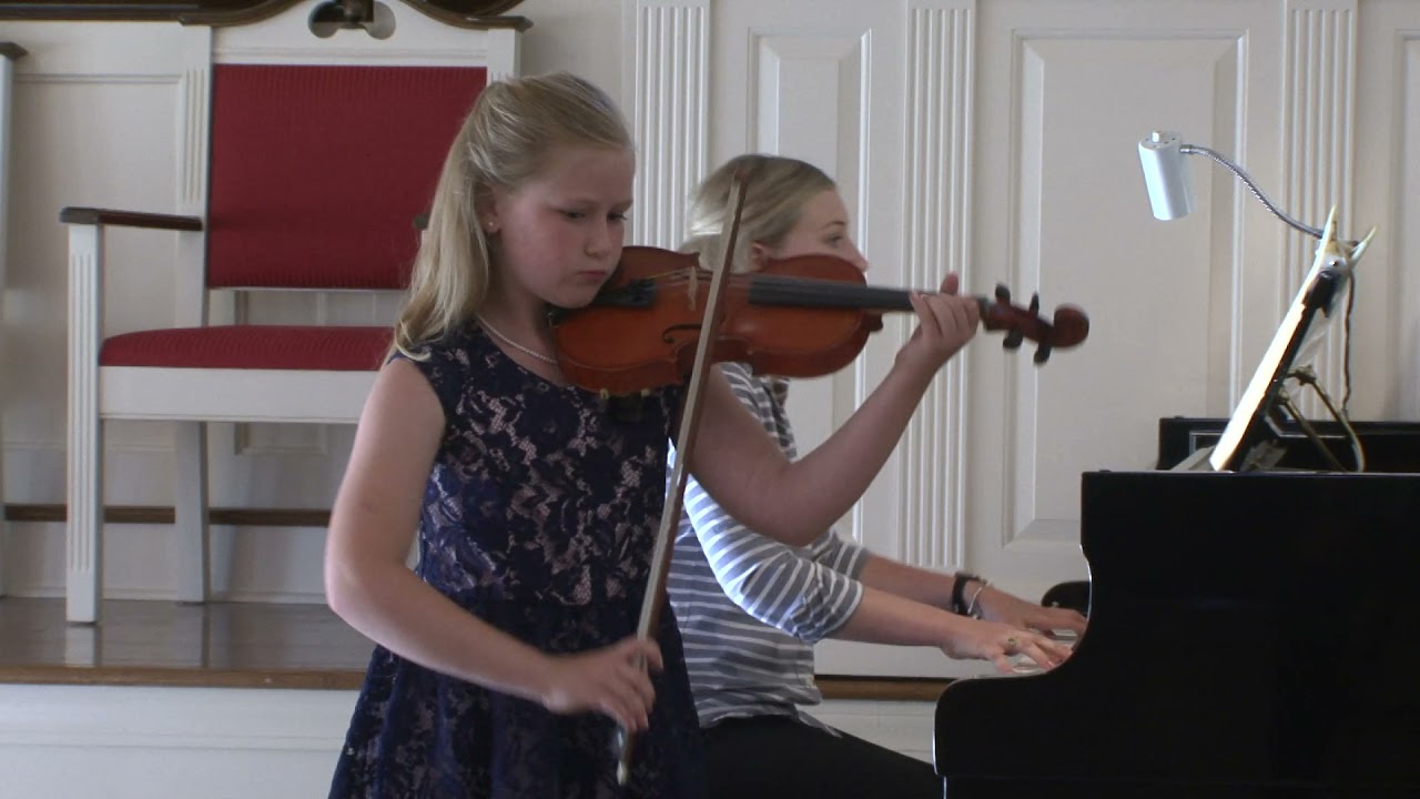 Eleanor Fish Performs Concerto #3 in G minor, Op. 12  by Friedrich Seitz