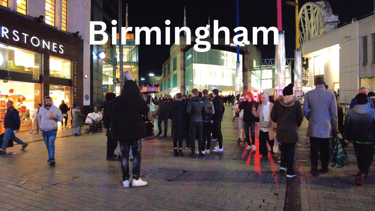 BIRMINGHAM CITY CENTRE HIGH STREET | GRAND CENTRAL STATION | BULLRING | TOWN AND CITY WALKS