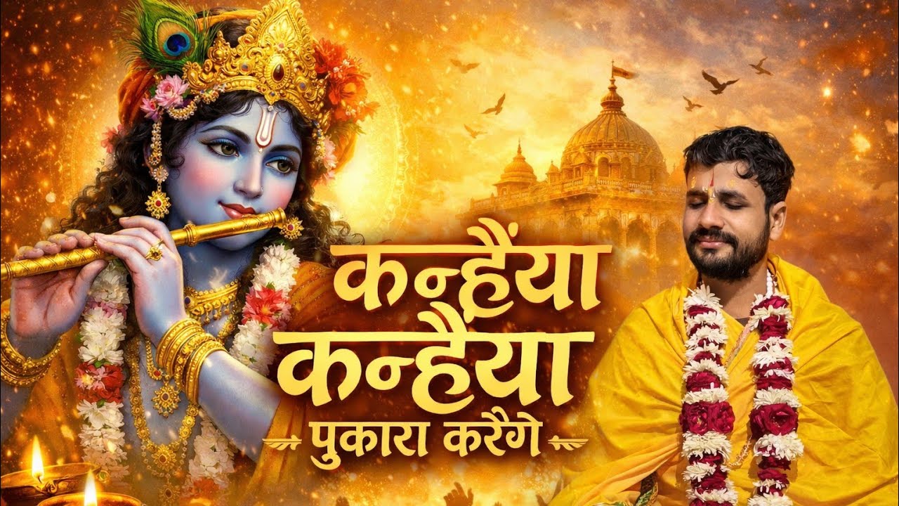 कन्हैया कन्हैया पुकारा करेंगे | New Krishna Bhajan 2026 | Superhit Bhajan|