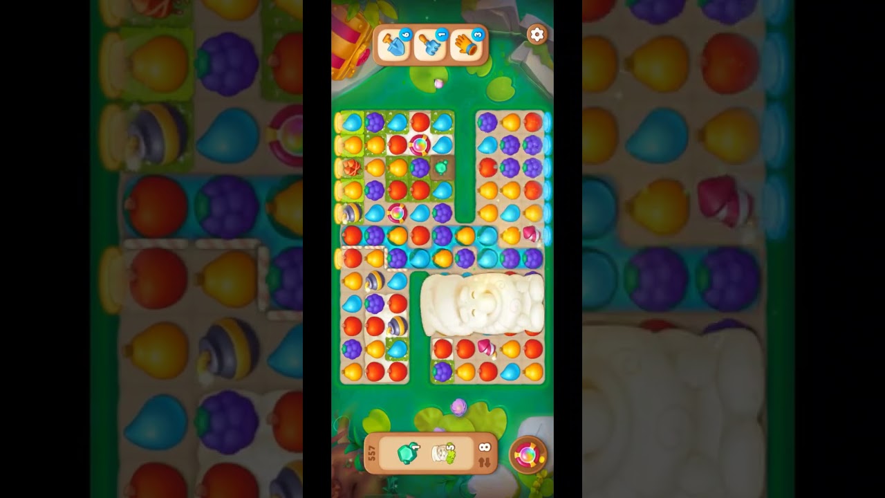 Gardenscapes level 557&558