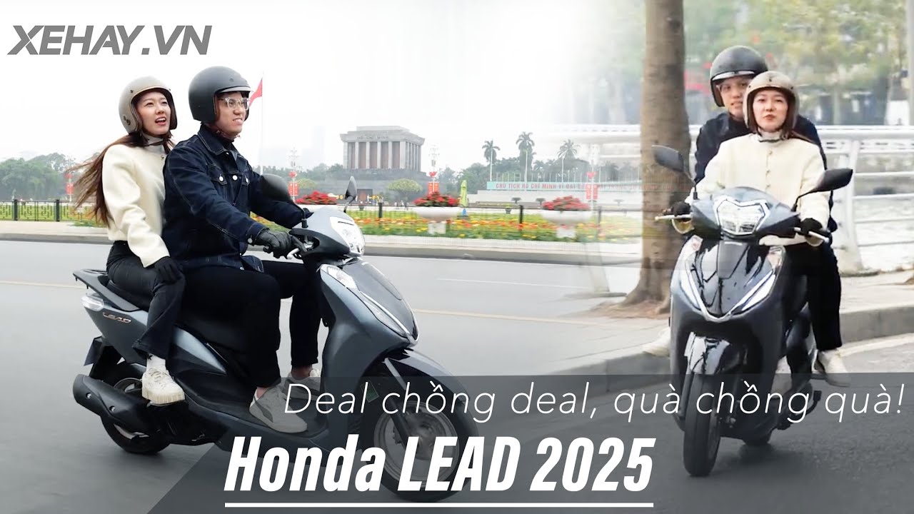 Tết này rước Honda LEAD 2025: Deal chồng deal, quà chồng quà! |XEHAY.VN|