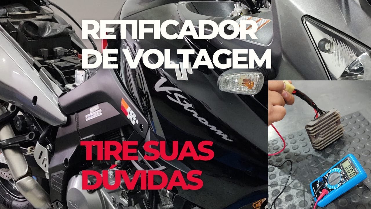 Retificador de voltagem! Tire suas dúvidas! Diagnóstico de defeito Suzuki DL1000 V-Strom