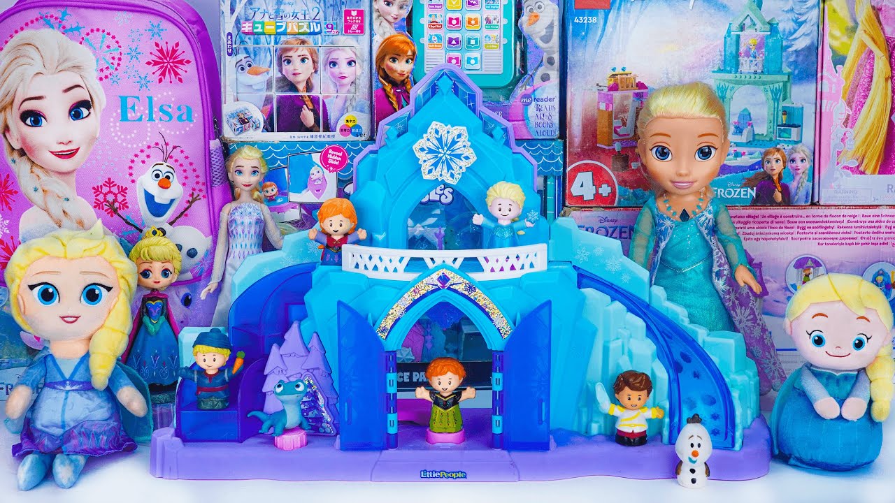 Disney Princess Toy Collection Unboxing| FisherPrice Disney Frozen Elsa’s Ice Palace Musical Playset