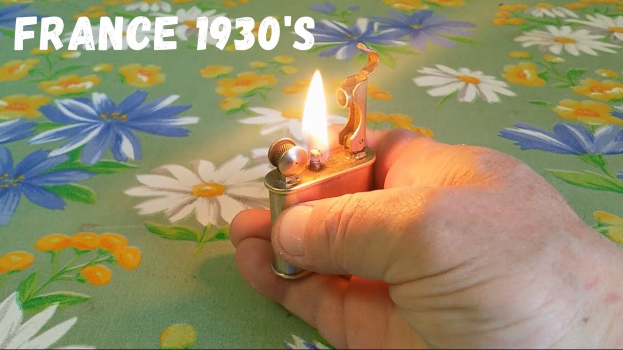 Very old vintage VULCANO petrol pocket lighter Старая бензиновая зажигалка
