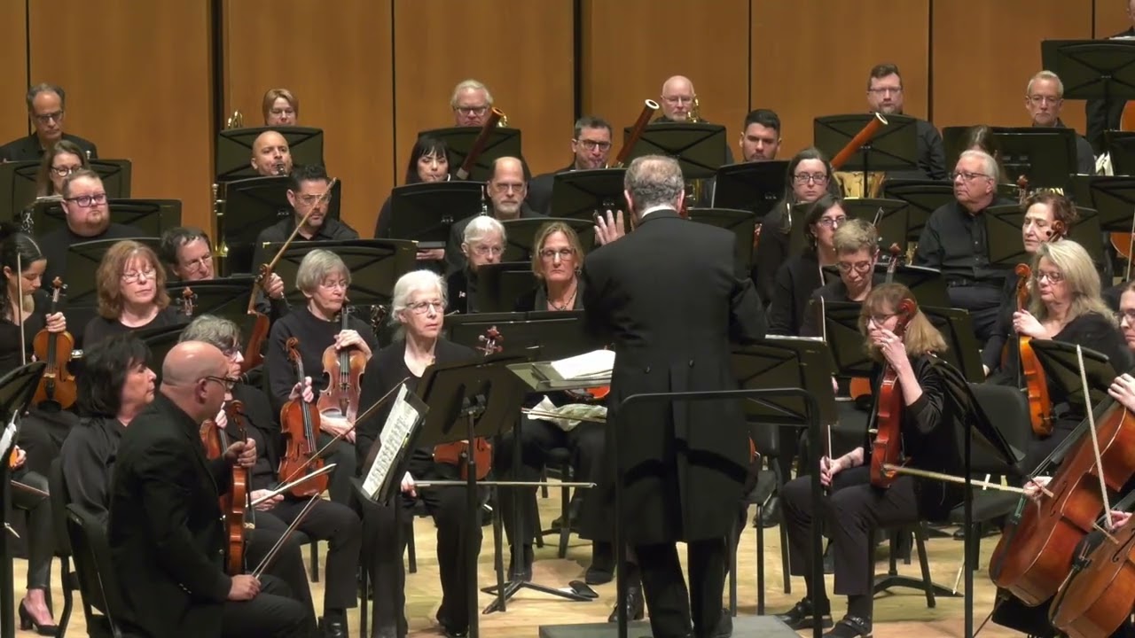 Evanston Symphony Orchestra, music director Lawrence Eckerling Wagner Prelude und Liebestod