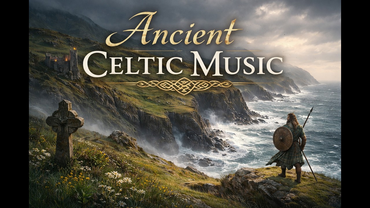 Ancient Celtic Meditation Music 🍀 Bagpipes, Drums & Sacred Chanting (Peaceful Highlands) Two Hours